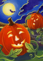 Happy Jack Halloween Holiday Seasonal Pumpkin Flags