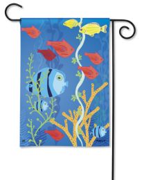 Underwater Decorative Outdoor Garden Flag & Doormat (Select Flag or Doormat: 12.5" x 18")