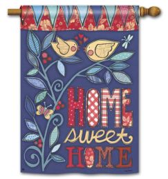 Home Sweet Home Garden or House Flag & Doormat (Select Flag or Doormat: 28" x 40")