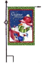 Outdoor Decorative Garden Flag - Christmas Blessings