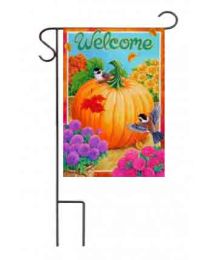 Outdoor Decorative Garden Flag - The Great Pumpkin