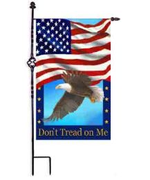 Don't Tread on Me American Pride Patriotic Garden Flag