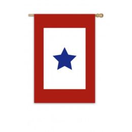 Military Star Support Troops Outdoor Garden Flag