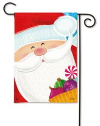 Santa's Here Christmas Holiday & Seasonal Garden Flag