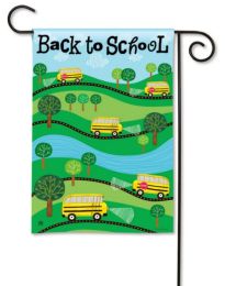 Back to School Fall Season Decorative Garden Flag