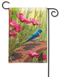 Sitting Pretty Spring Seasonal Decorative Garden Flag