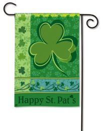 Outdoor Decorative Garden Flag - Happy St. Pat's Day