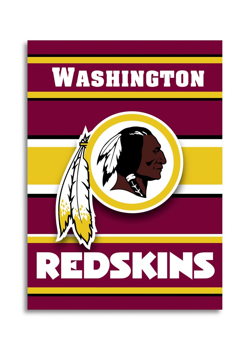 Washington Redskins NFL Team Logo 2-Sided 28 X 40 House Banner
