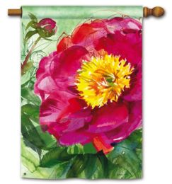 Peony Spring Flowers Seasonal Standard House Flag