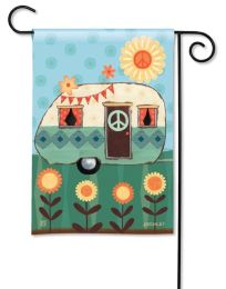 Happy Life Garden Flag - 12.5 x 18