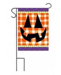 Outdoor Decorative Garden or House Flag - Gingham Jack (Flag size: 12.5" x 18")