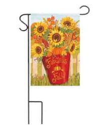 Outdoor Decorative Garden or House Flag - Fabulous Fall (Flag size: 12.5" x 18")