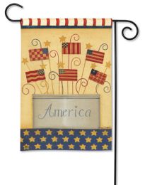 Decorative House & Garden Flag or Doormat - Land That I Love (Select Flag or Doormat: 12.5" x 18")