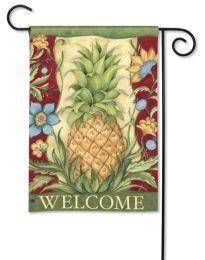 Colonial Pineapple Decorative Garden or House Flag & Doormat (Select Flag or Doormat: 12.5" x 18")