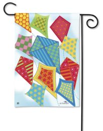 Flying Kites Decorative Garden and House Flag & Doormat (Select Flag or Doormat: 12.5" x 18")