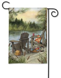 Lakeside Decorative Garden or House Flag & Doormat (Select Flag or Doormat: 12.5" x 18")