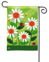 Daisy Days Spring Garden or House Flag & Doormat (Select Flag or Doormat: 12.5" x 18")