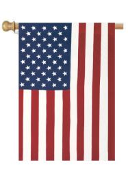 Stars & Stripes American Pride Garden & House Flag (Flag size: 28" x 40")