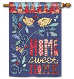 Home Sweet Home Garden or House Flag & Doormat (Select Flag or Doormat: 28" x 40")