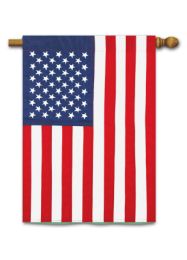 Outdoor Decorative Garden or House Flag - American Flag (Flag size: 28" x 40")