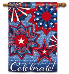 Celebrate America Patriotic Holiday Flag & Mat Collection (Select Flag or Doormat: 28" x 40")